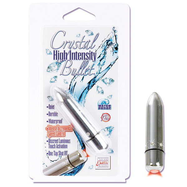 Crystal High Intensity Bullet Silver Chrome